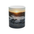 Isle of Wight Gift Mug — Yarmouth Harbour Aerial Photo Ceramic Coffee Cup (11oz, 15oz)