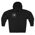 Lane Aerial Media Zip Hoodie — Logo Graphic Hoodie for Drone & Aerial Photography Enthusiasts