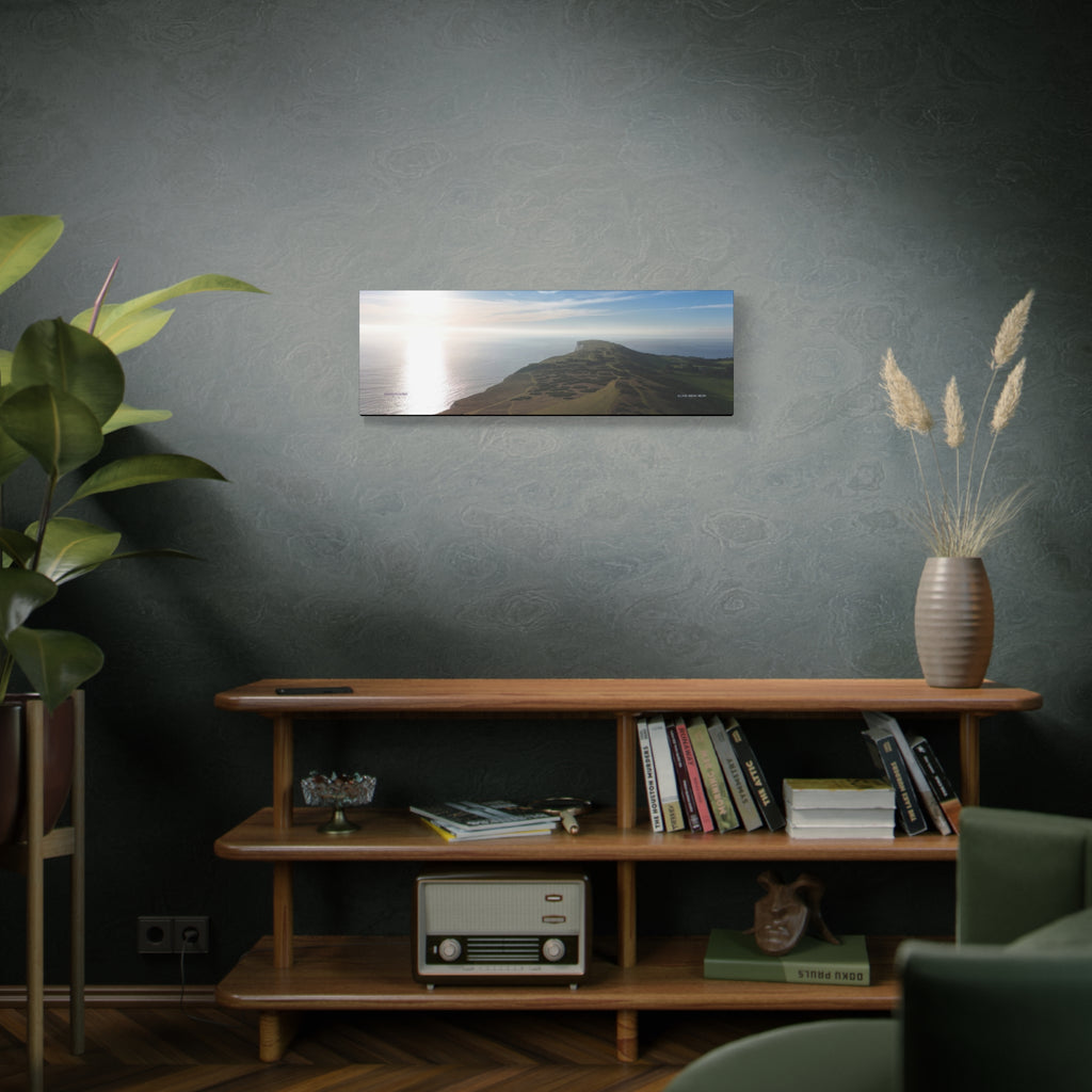 Isle of Wight Canvas Print — Tennyson to the Needles Stretched Matte Wall Art